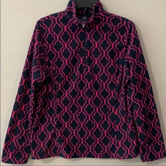 LANDS END Quarter Zip Pullover - Picture 6 of 8